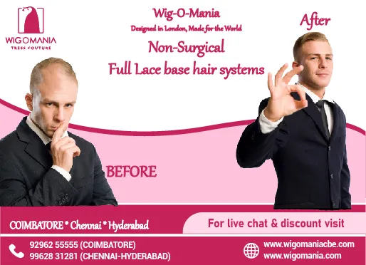 Non surgical hair replacement